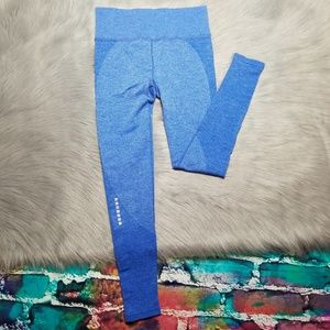 Dutte Dutta • Blue Contouring High Waist Leggings